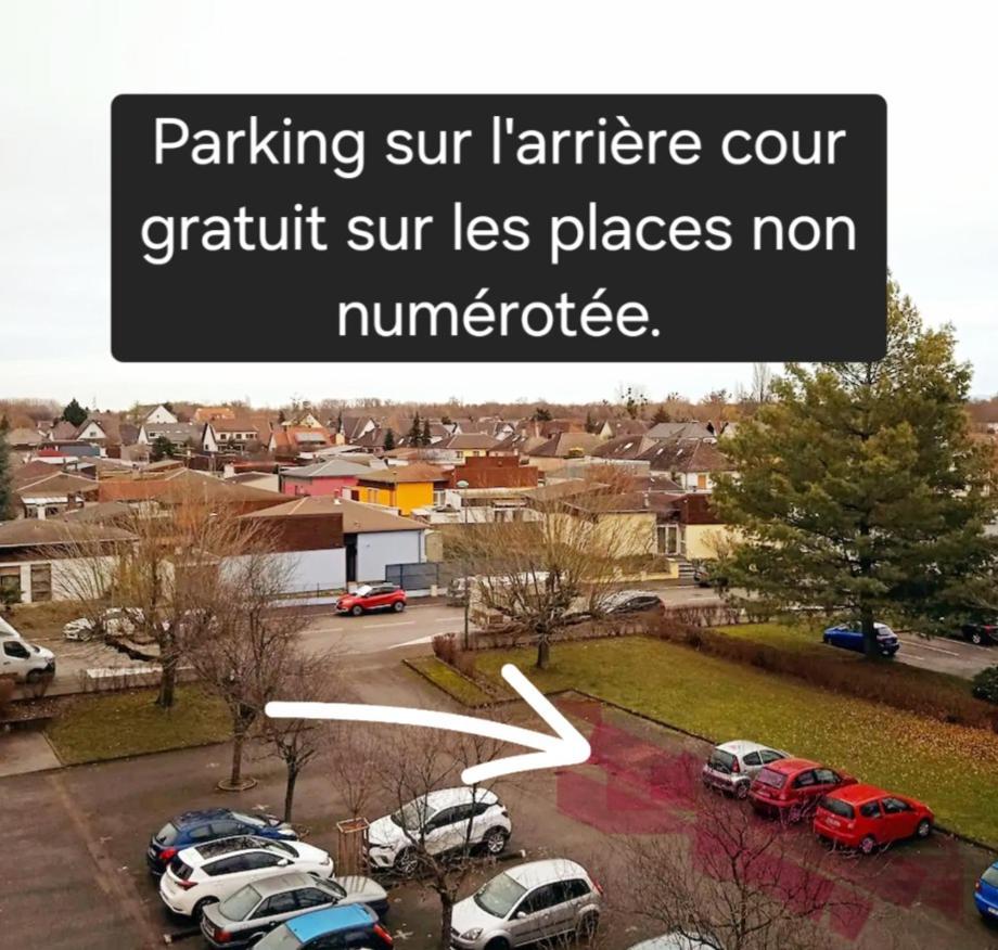 Logement Dans Residence - A 10 Km Du Centre Ville Et A 5 Minute Du Parlement Europeen Avec Parking Gratuit Hoenheim المظهر الخارجي الصورة